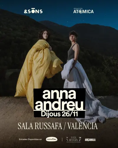 Anna Andreu a la Sala Russafa (Final de Gira a València)