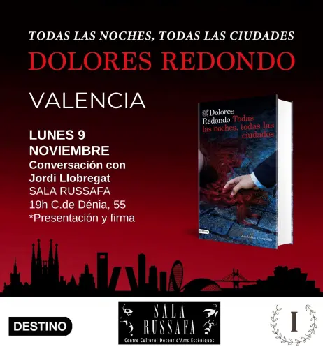 Presentación del Libro "Todas las noches, todas las ciudades" de Dolores Redondo