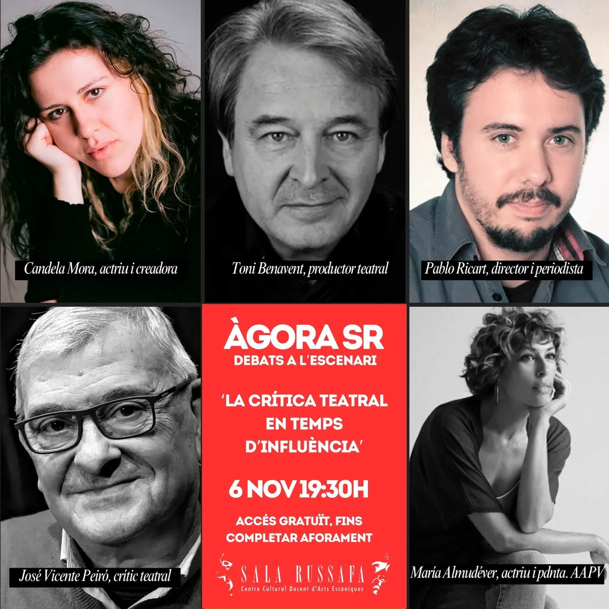 Ágora SR - Debats a l'escenari