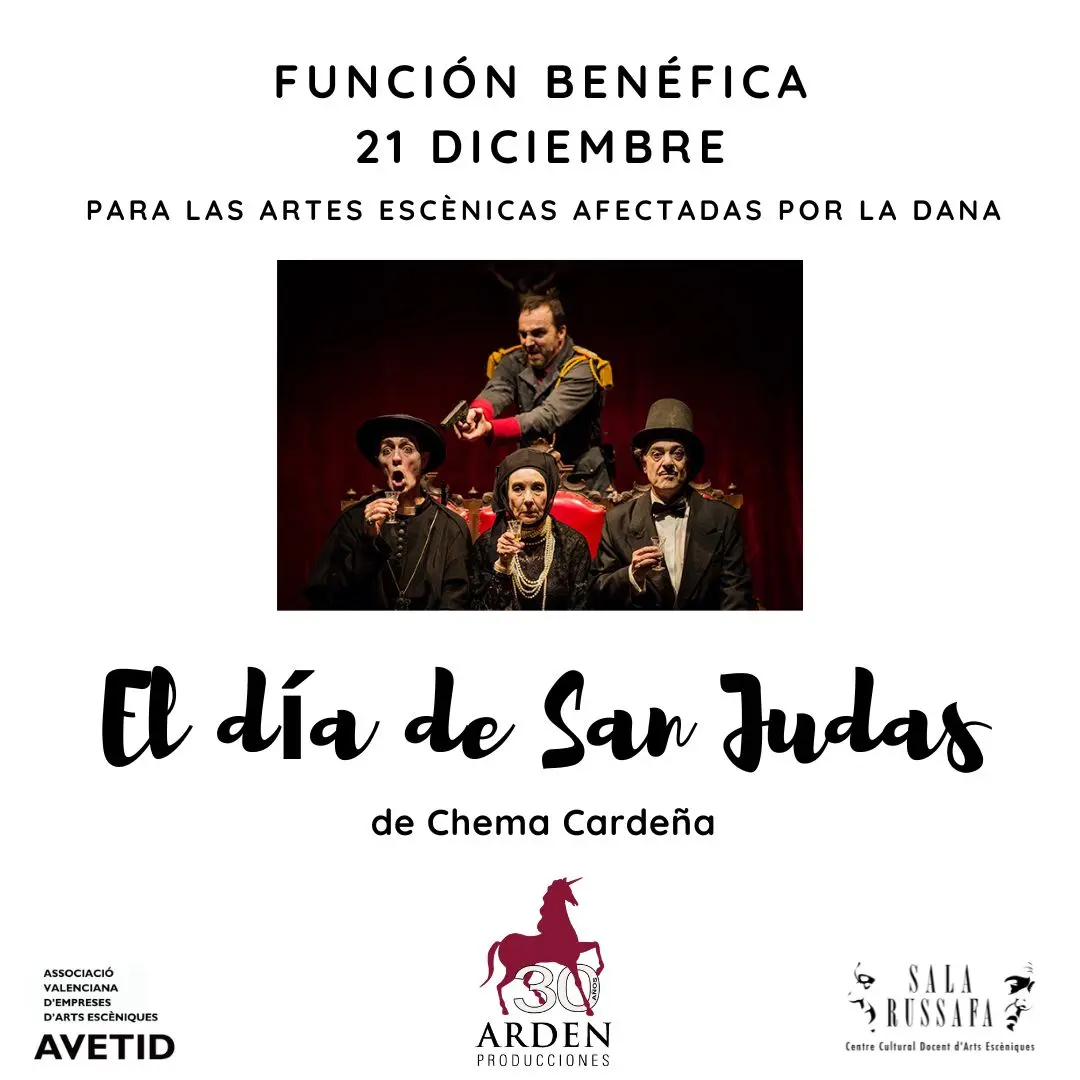 Función Benéfica para las Artes Escénicas afectadas por la DANA