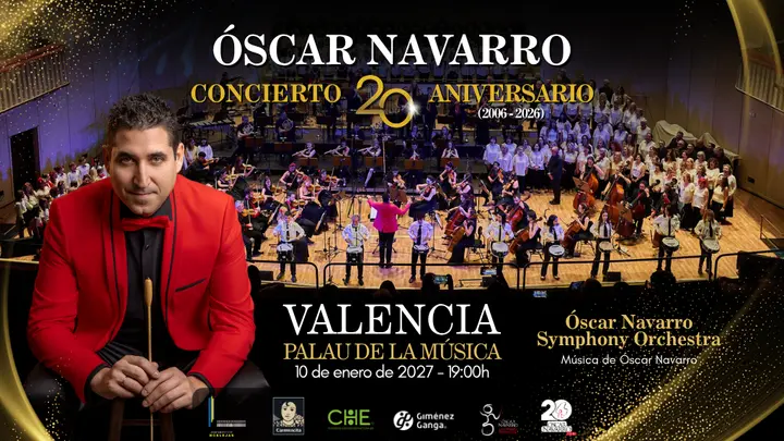 Concierto XX Aniversario – Óscar Navarro