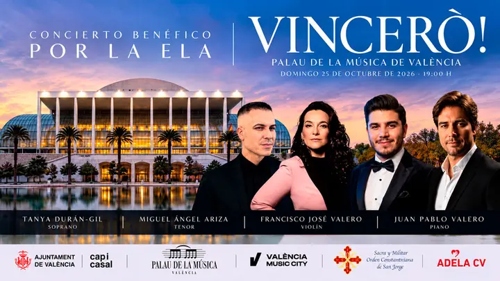 VINCERÒ! · Concierto benéfico por la ELA