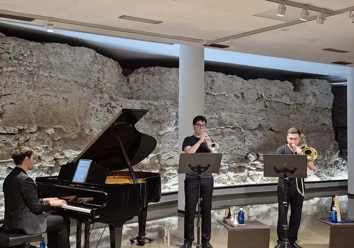Mauro Bordera, trompeta. Adrián Ortiz, trombón. Antonio Morant, piano