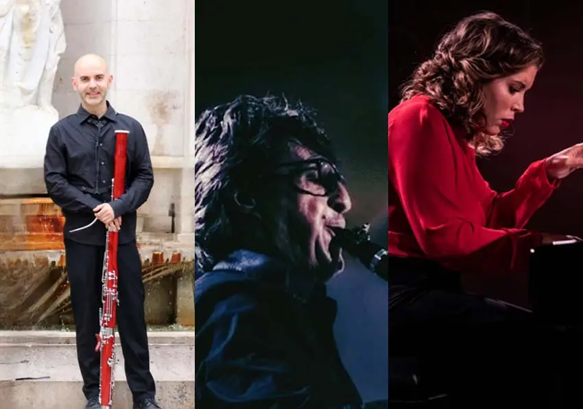 Juan Antonio Fenollar, clarinete. Héctor Soler, fagot. Aida Velert, piano