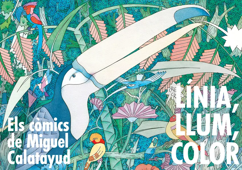 LÍNEA, LUZ, COLOR Los cómics de Miguel Calatayud