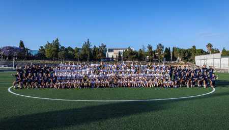Valencia CF Women’s first team and Academy enjoy a family celebration of the 4 promotions