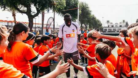 Diakhaby’s lessons at Valencia CF summer camp