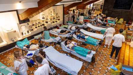 Donate blood at Mestalla on Thursday the 6th and receive two tickets to the Trofeu Taronja
