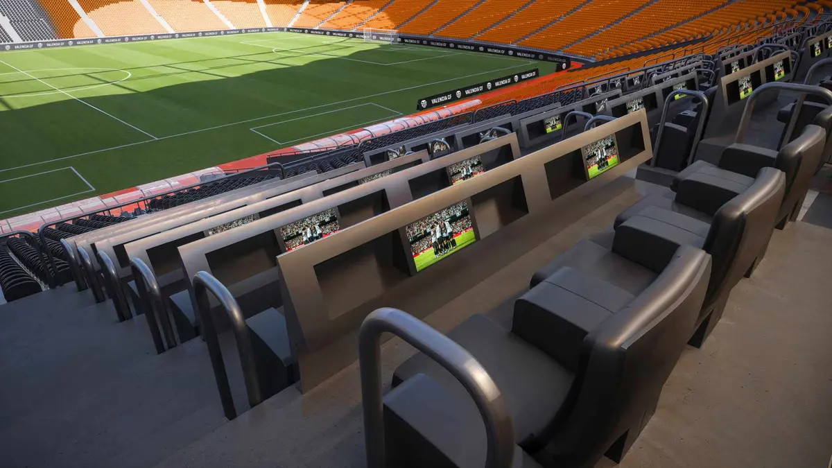 Valencia CF strengthen the success of its Hospitality strategy with the Nou Mestalla’s most exclusive seating already sold out