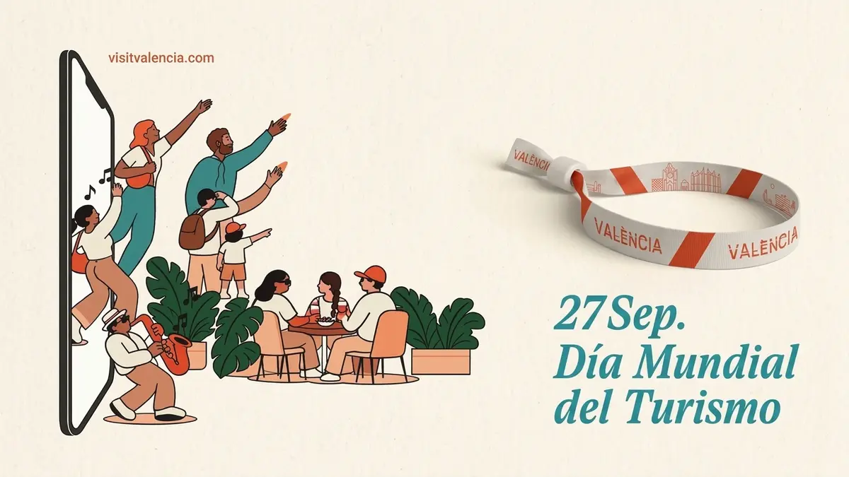 Pulsera de tela de València