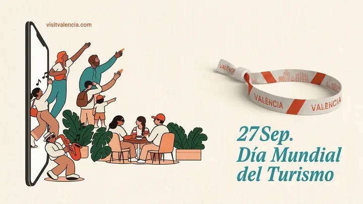 Pulsera de tela de València
