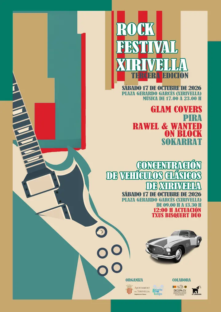 III Concentración de vehículos clásicos + III Rock Festival